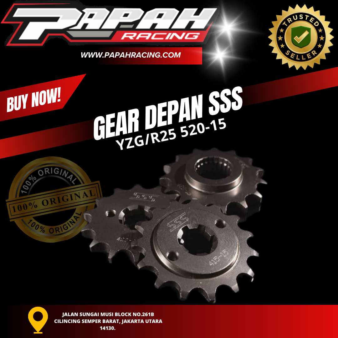 GEAR DEPAN YZF/R25 15-520